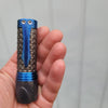 Eryx Flashlight Dragon titanium black ti over sapphire blue trim