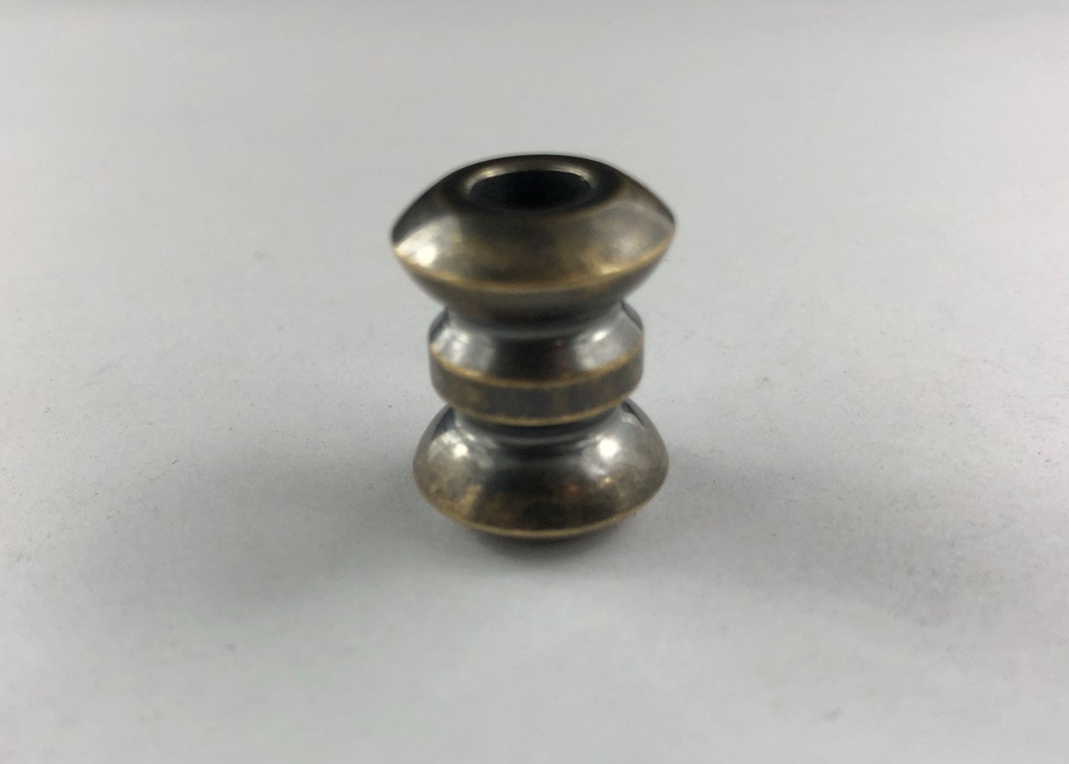 Antiqued Brass Bowtie Lanyard Bead