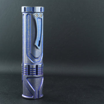 Cylon - Titanium distressed Sapphire blue