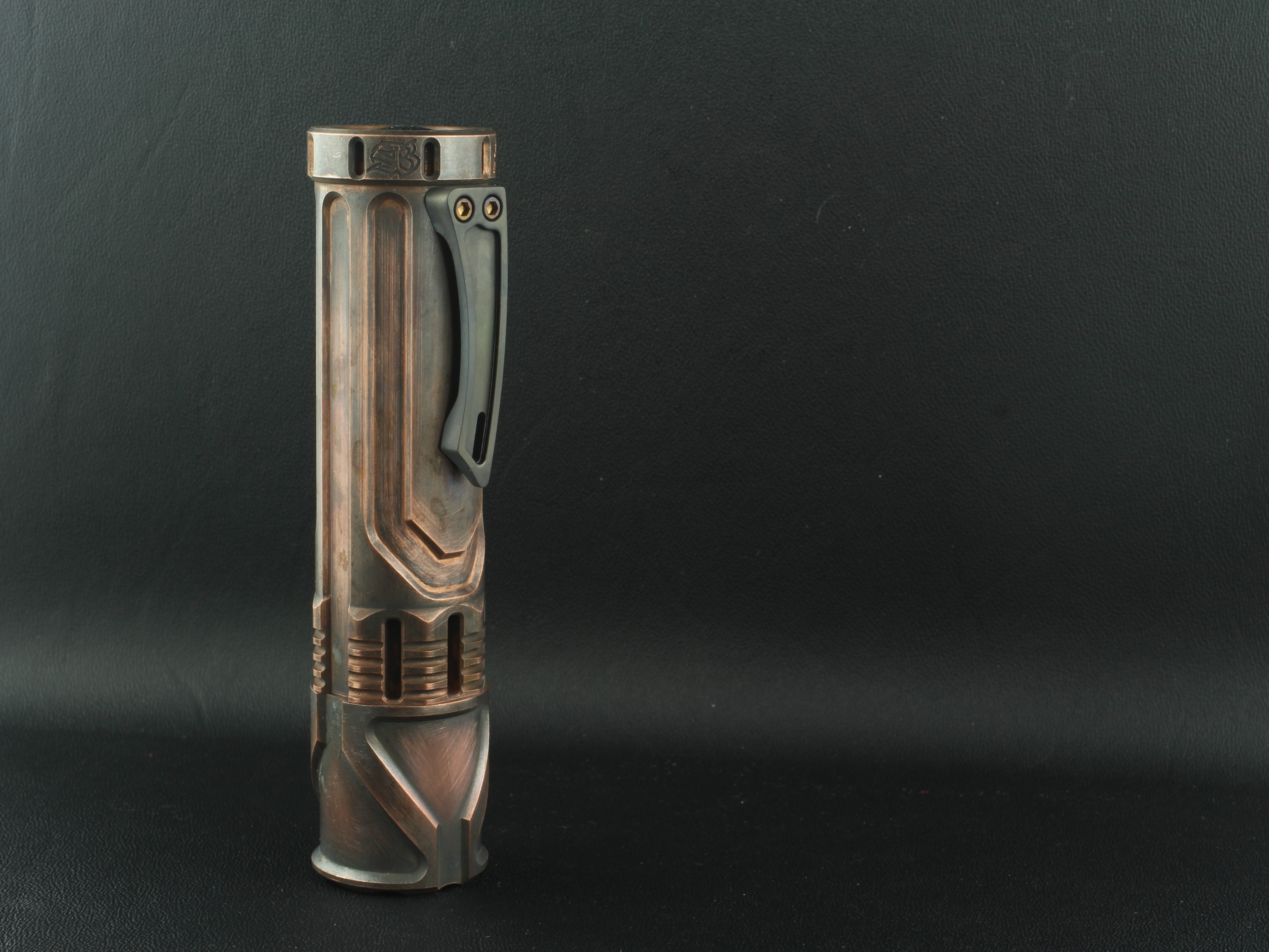 Cylon - Copper antiqued finish