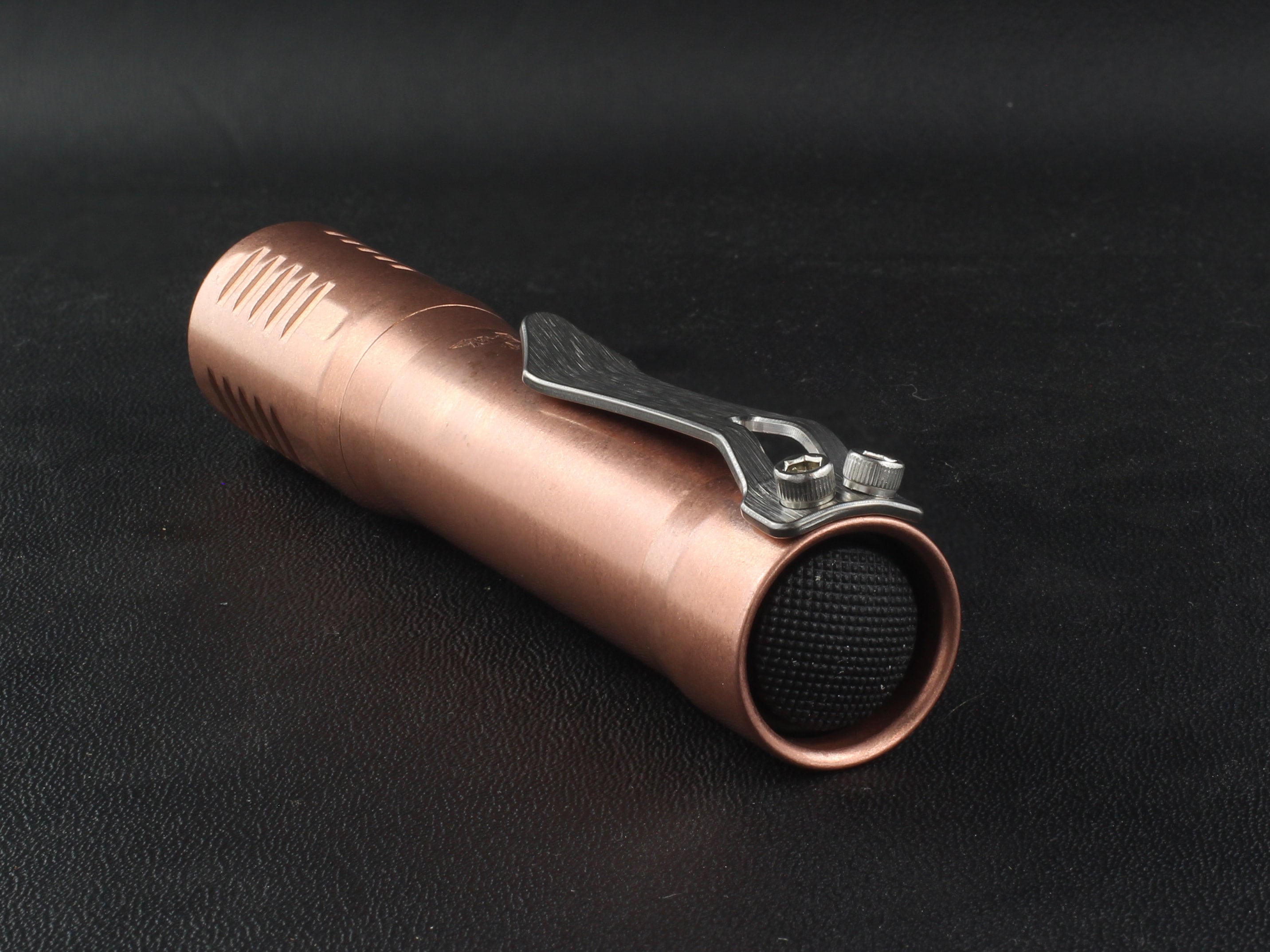 f2 flashlight in copper from focusworks edc